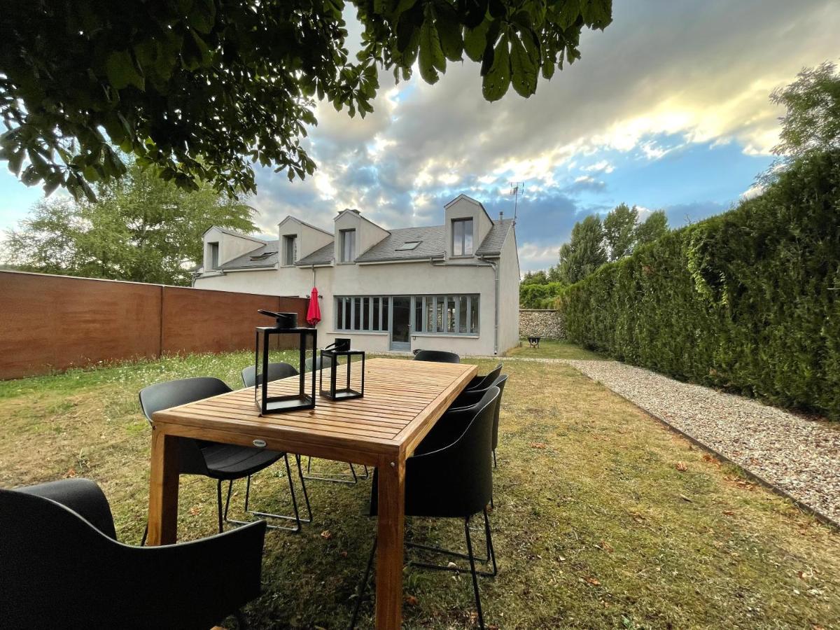 Maison De Campagne Entierement Climatisee Avec Grand Jardin Vila Pressagny-lʼOrgeuilleux Exterior foto