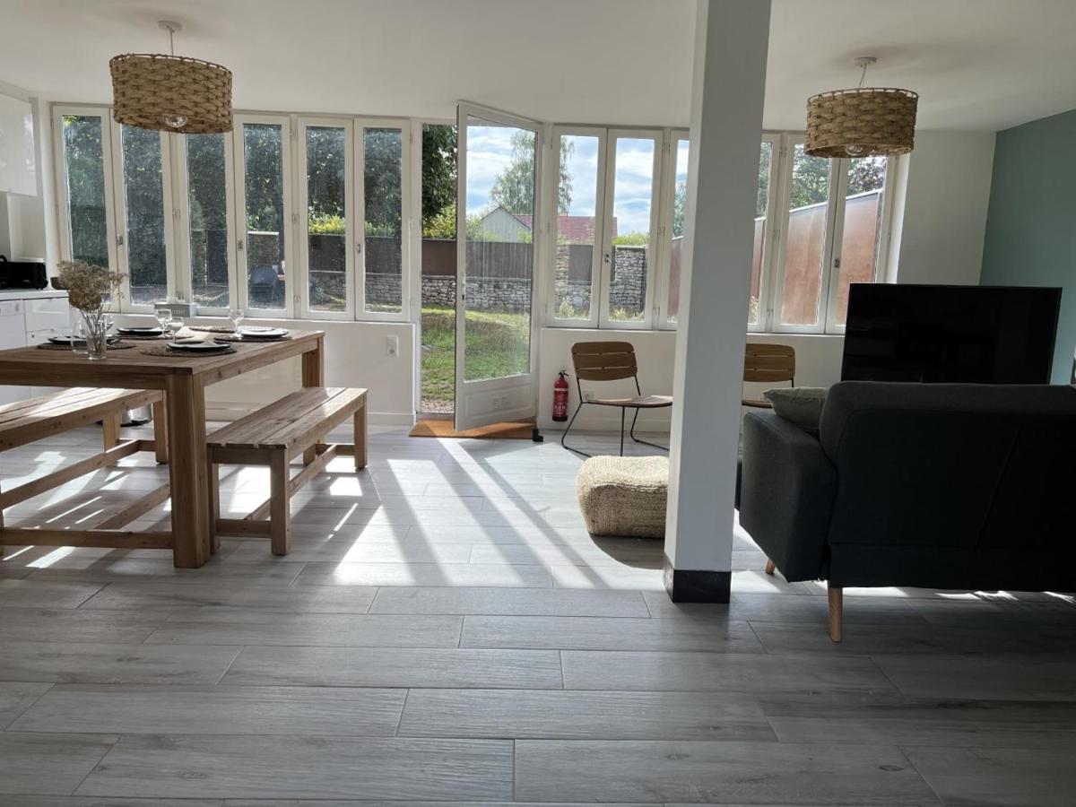 Maison De Campagne Entierement Climatisee Avec Grand Jardin Vila Pressagny-lʼOrgeuilleux Exterior foto
